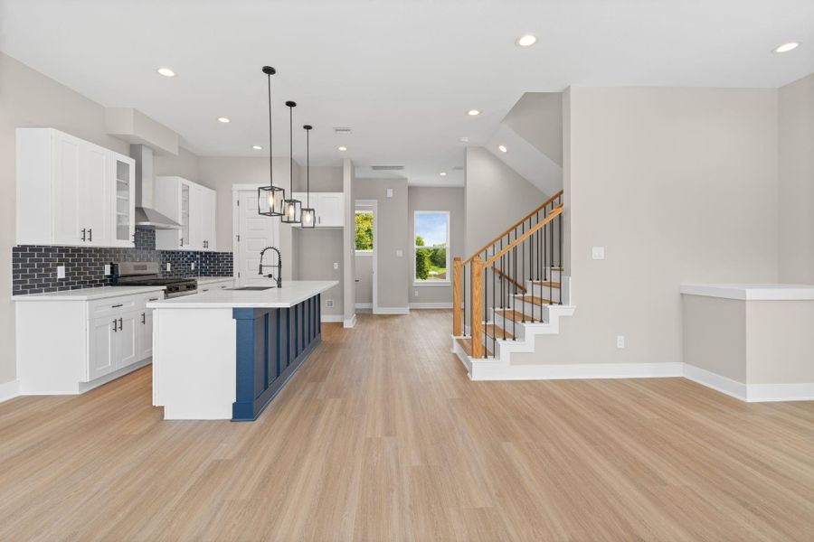 Furnished interior view inside a new home in , Houston (Image 10). Furnished interior view inside a new home in , Houston (Image 10).