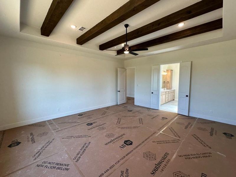 In-progress construction of a new home in Fannin Ranch, Leonard, TX (Image 17).