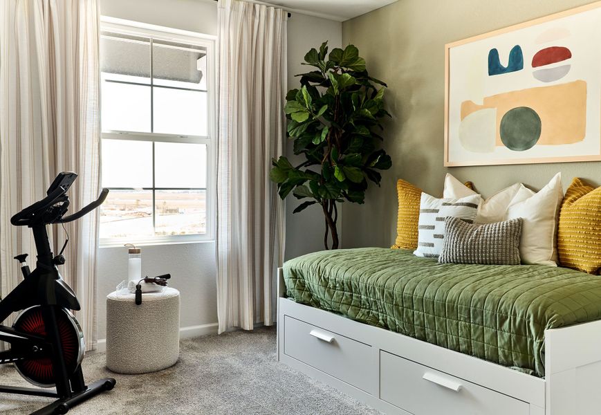 Representative furnished interior of a home built from the Stella by Taylor Morrison in Sugar Creek Horizon Collection, Loveland (Image 6).