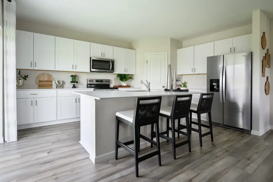 Furnished interior view inside a new home in Scenic Terrace, Haines City (Image 3).