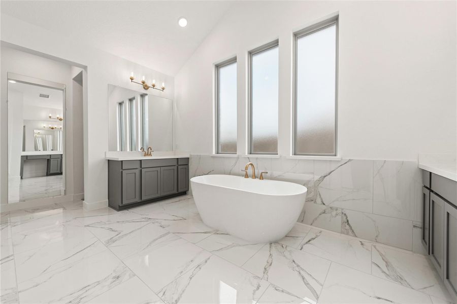 Furnished interior view inside a new home in ARTAVIA®, Conroe (Image 6).