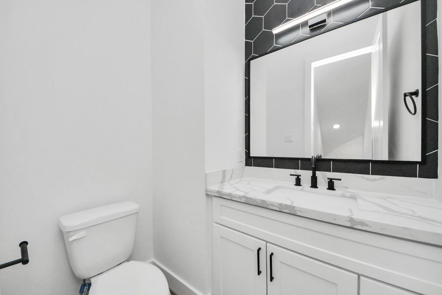 Furnished interior view inside a new home in , Houston (Image 17).