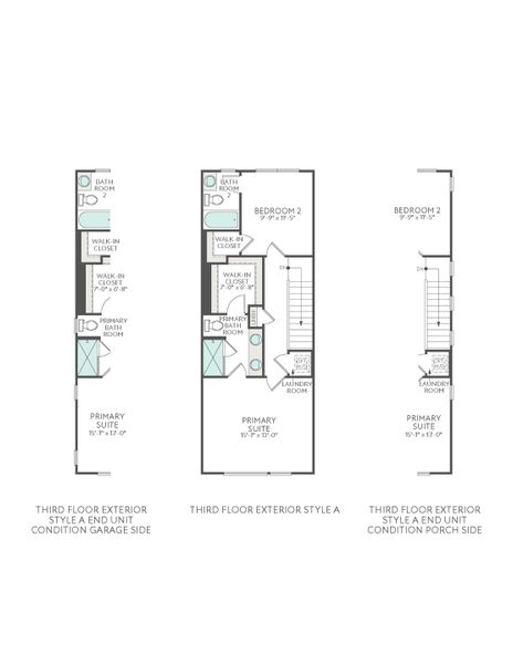 2D floor plan layout of this home in Southmont, Charlotte, NC (Image 7).
