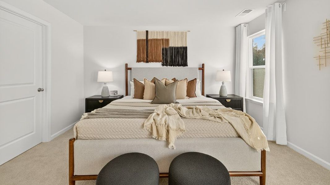 Representative furnished interior of a home built from the TAYLOR by D.R. Horton in Galvins Ridge, Sanford (Image 10).