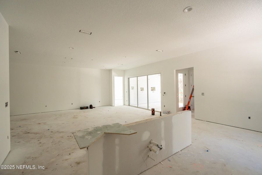 In-progress construction of a new home in , St. Augustine, FL (Image 19).