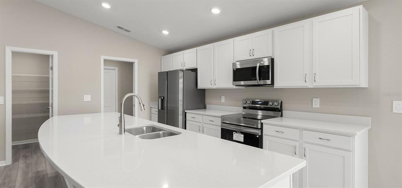 Furnished interior view inside a new home in Stonebridge North, Zephyrhills (Image 8).