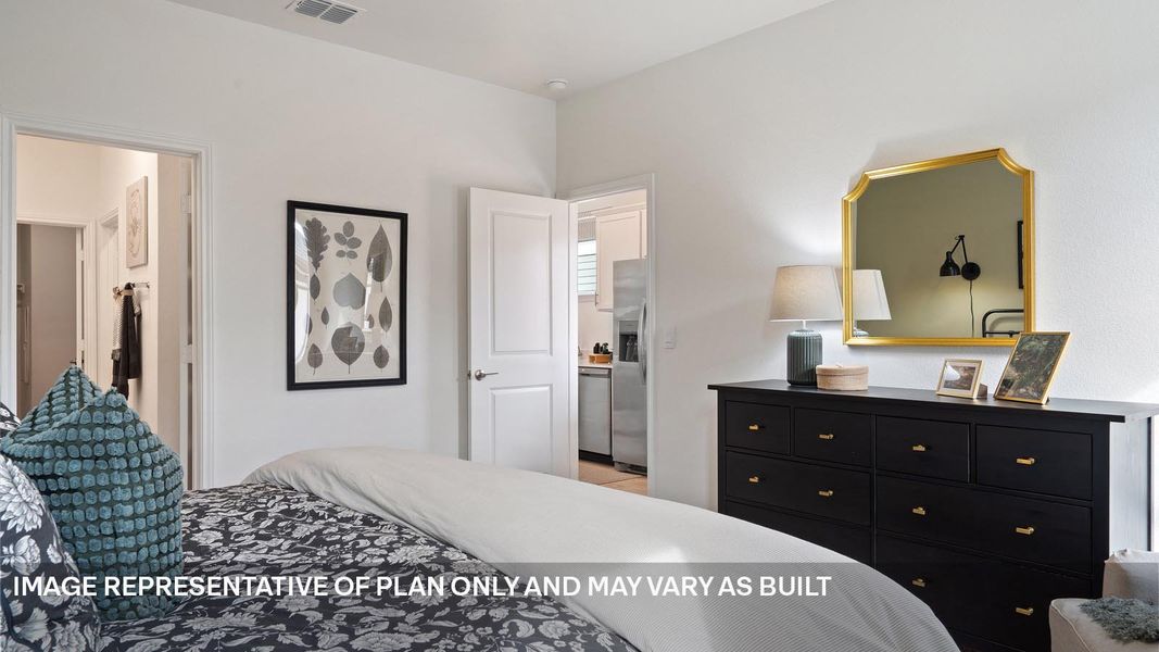 Furnished interior view inside a new home in Avery Centre, Round Rock (Image 22).