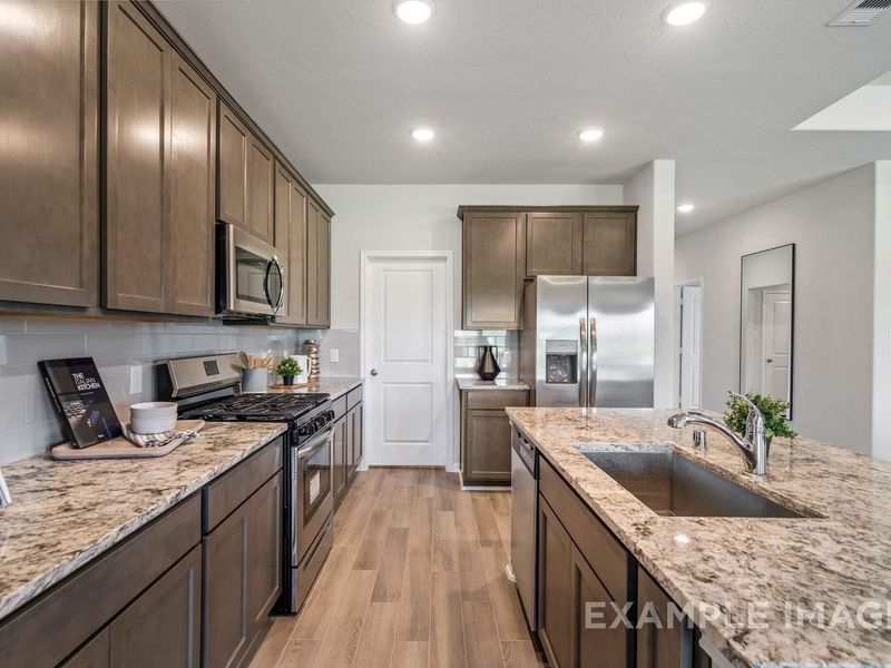 Furnished interior view inside a new home in Lago Mar, Texas City (Image 11).
