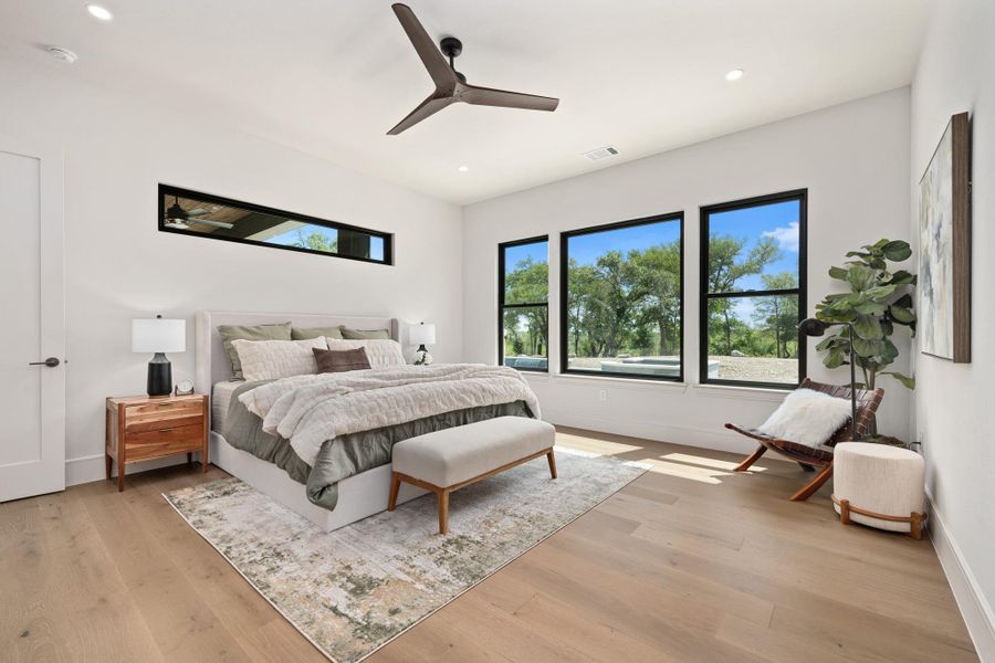 Furnished interior view inside a new home in , Liberty Hill (Image 13).