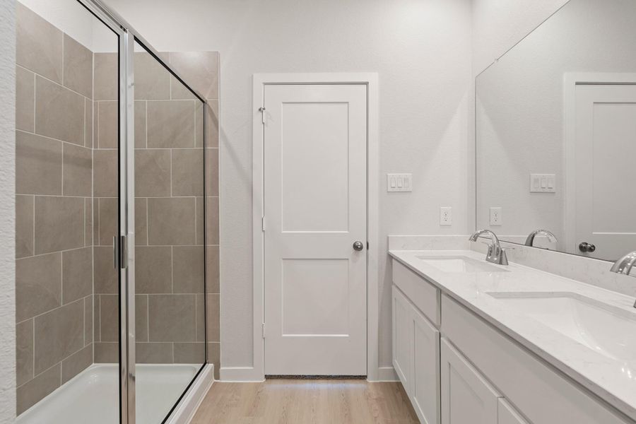Furnished interior view inside a new home in Laurel Farms, Brookshire (Image 9). Furnished interior view inside a new home in Laurel Farms, Brookshire (Image 9).