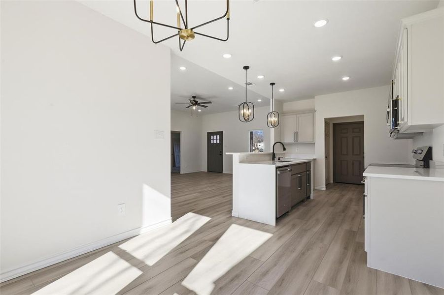 Furnished interior view inside a new home in , Whitney (Image 6). Furnished interior view inside a new home in , Whitney (Image 6).