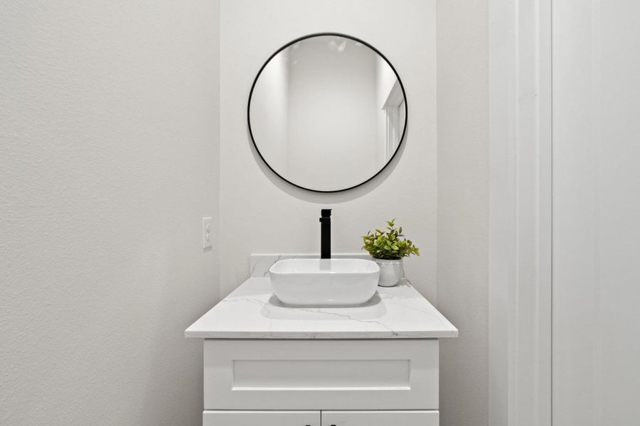 Close-up of interior finishes inside a home in , Austin (Image 18).