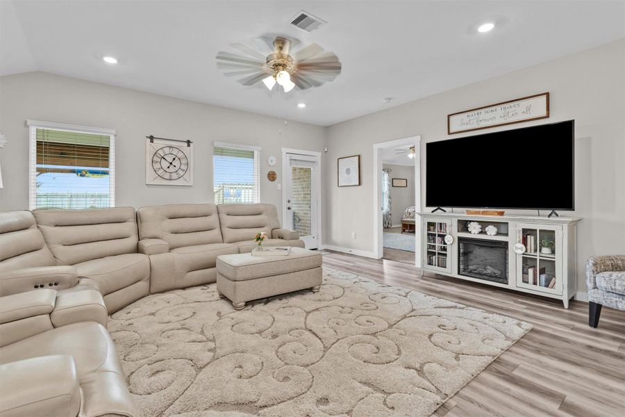 Another view of the Family Room.