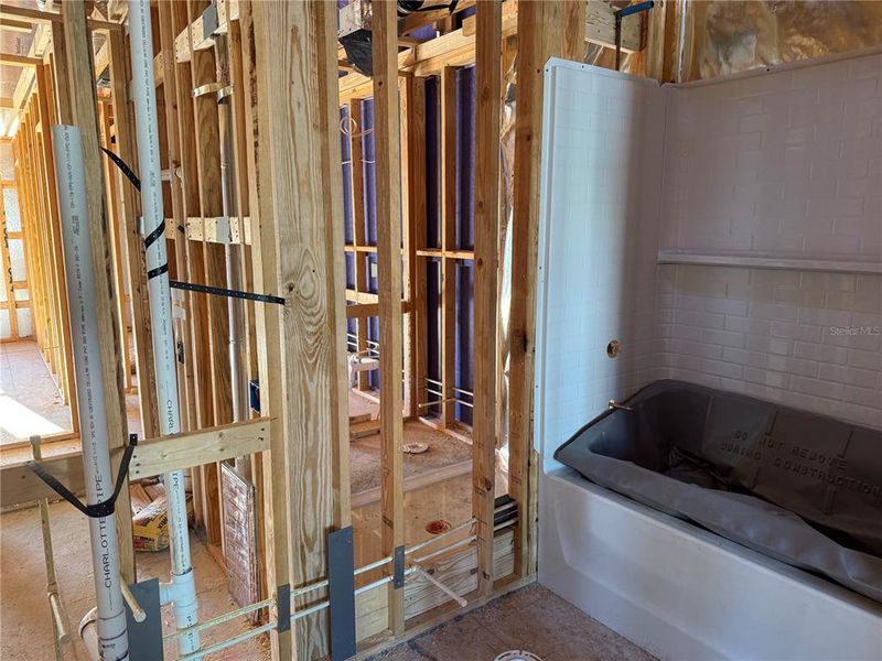 In-progress construction of a new home in Montague Chase, Tampa, FL (Image 13).