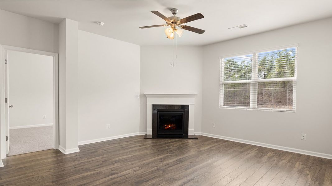 Spacious, unfurnished interior of a new home in Highland Hills, Graniteville (Image 15). Spacious, unfurnished interior of a new home in Highland Hills, Graniteville (Image 15).