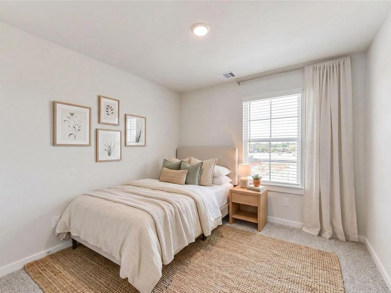 Furnished interior view inside a new home in Windmill Estates, Magnolia (Image 10).