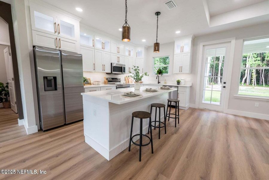 Furnished interior view inside a new home in , Starke (Image 8).