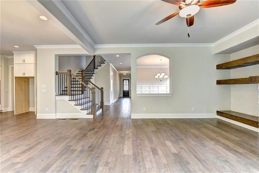Spacious, unfurnished interior of a new home in Bellmoore Park, Duluth (Image 20).