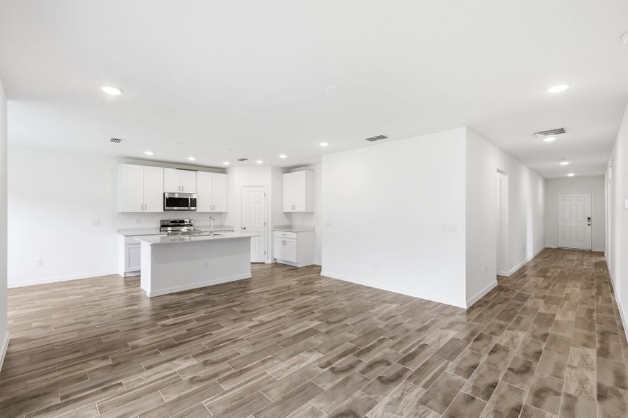 Spacious, unfurnished interior of a new home in Leela Reserve, Tavares (Image 10). Spacious, unfurnished interior of a new home in Leela Reserve, Tavares (Image 10).