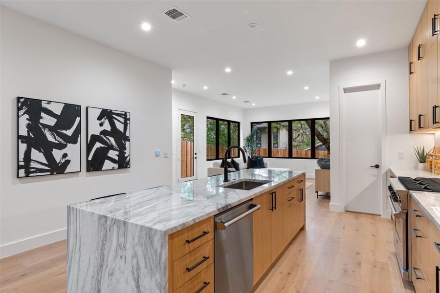 Furnished interior view inside a new home in , Austin (Image 9).