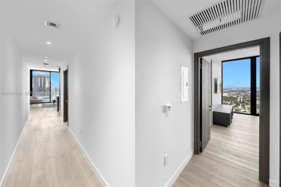 Spacious, unfurnished interior of a new home in , Miami Beach (Image 19). Spacious, unfurnished interior of a new home in , Miami Beach (Image 19).