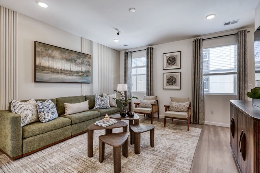 Furnished interior view inside a new home in Uplands, Westminster (Image 4).