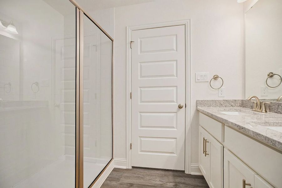 Furnished interior view inside a new home in Kiber Reserve, Angleton (Image 7).