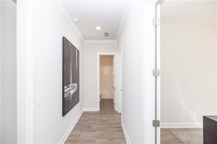 Spacious, unfurnished interior of a new home in Promenade at Sawnee Village, Cumming (Image 21).