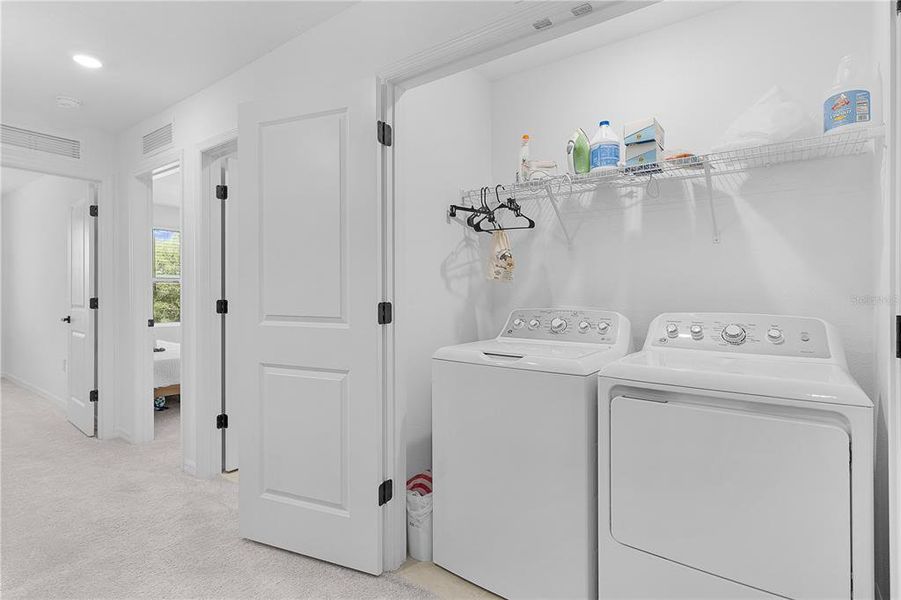 Furnished interior view inside a new home in Waterstone, Groveland (Image 18).