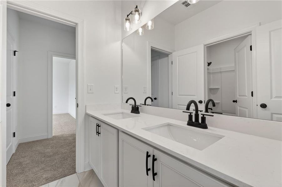 Furnished interior view inside a new home in , Winder (Image 9).