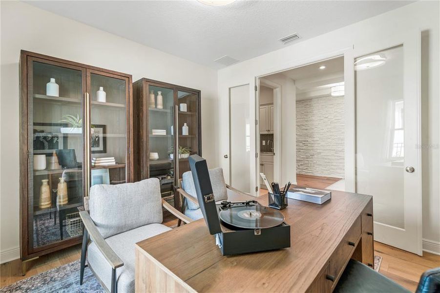 Furnished interior view inside a new home in North River Ranch -  Longmeadow, Parrish (Image 13).