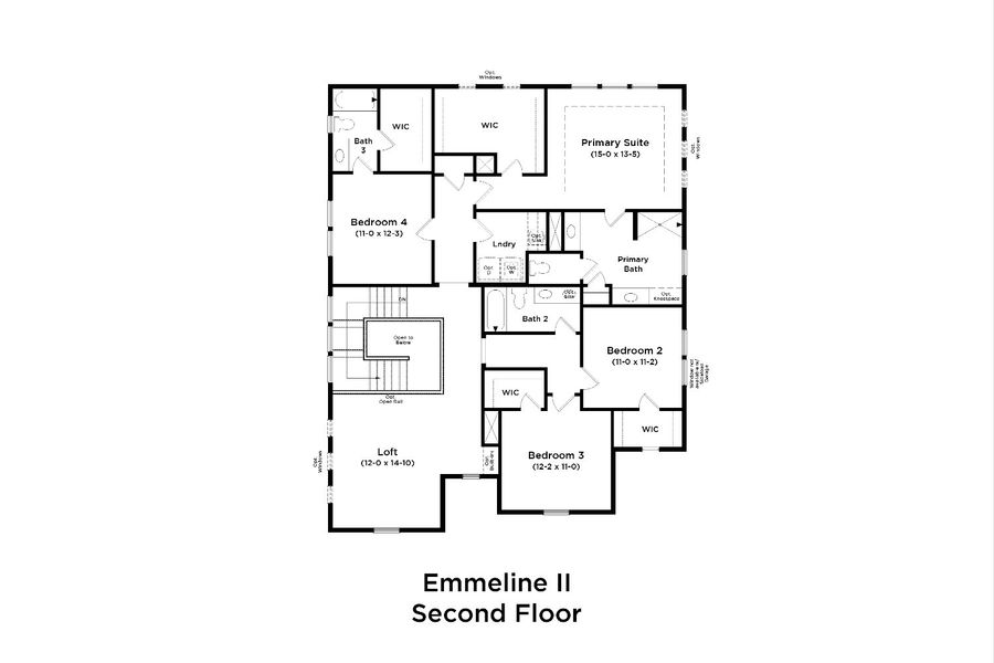 Floorplan of Second Floor Floorplan of Second Floor