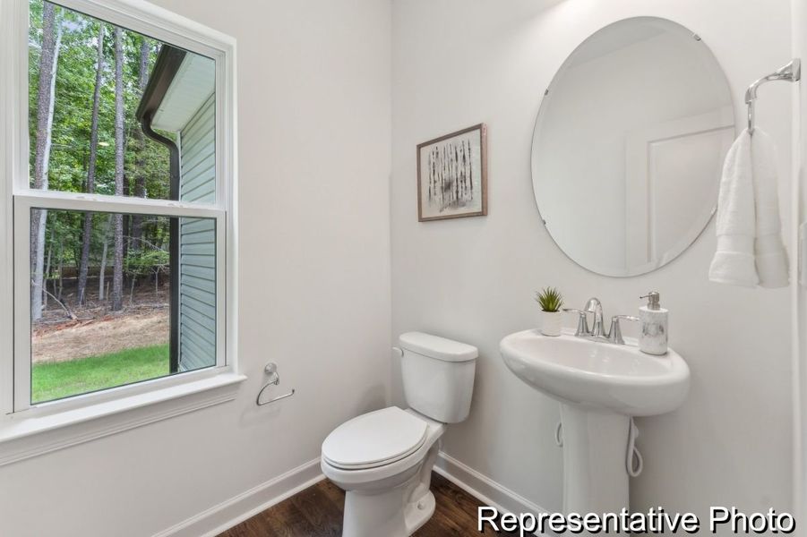 Furnished interior view inside a new home in Edgewater - Lakeview Point, Lancaster (Image 8).