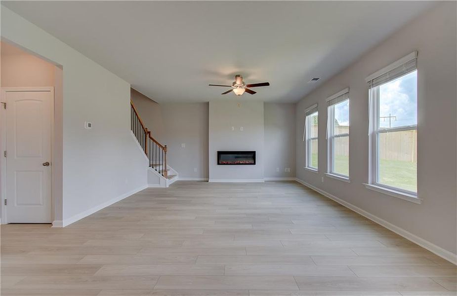 Spacious, unfurnished interior of a new home in Chapel Hill, Newnan (Image 22). Spacious, unfurnished interior of a new home in Chapel Hill, Newnan (Image 22).