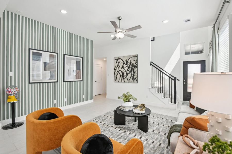 Furnished interior view inside a new home in Jubilee, Hockley (Image 5).