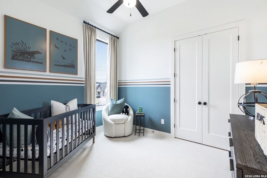 Furnished interior view inside a new home in The Ranches at Creekside, Boerne (Image 25).