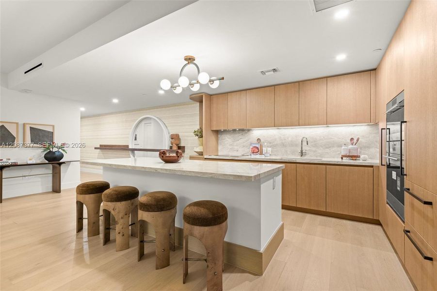 Furnished interior view inside a new home in , Bay Harbor Islands (Image 25).
