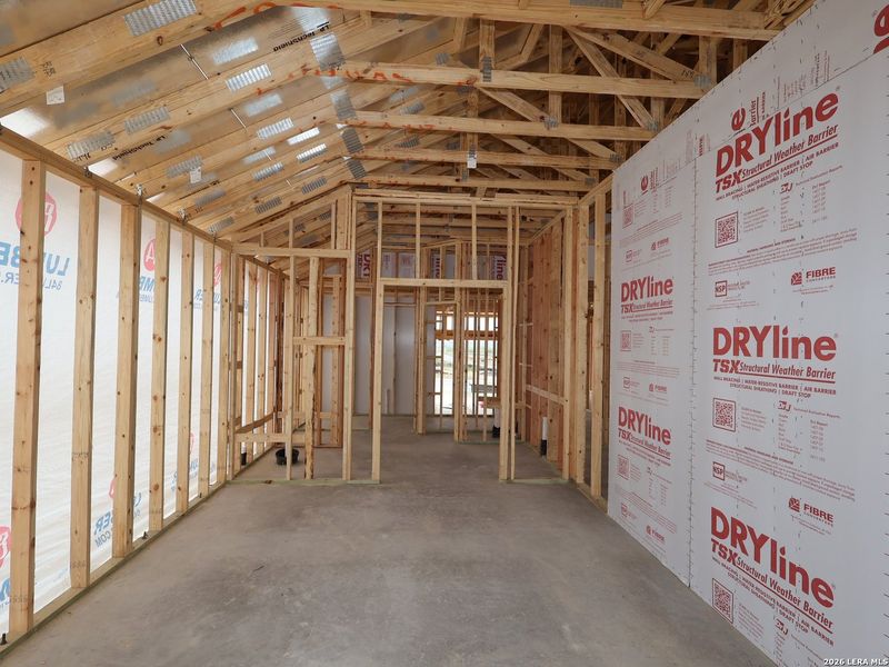 In-progress construction of a new home in Paloma Park, Converse, TX (Image 20).