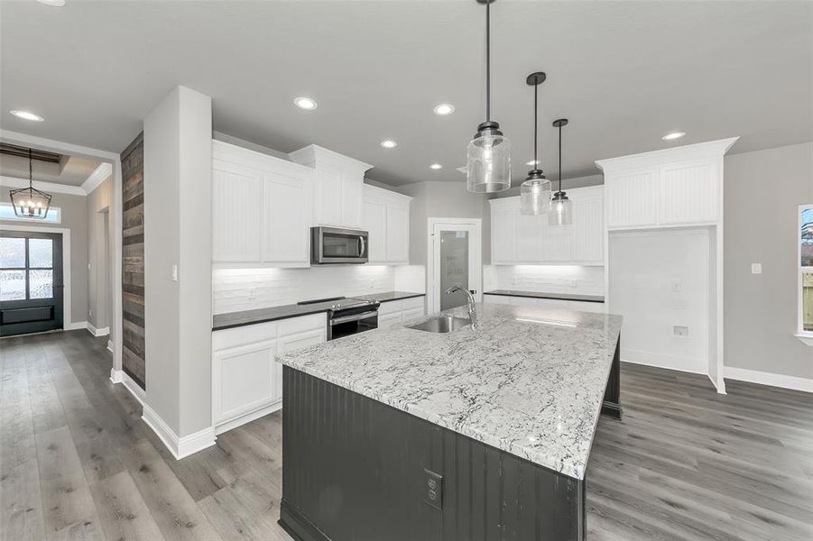 Furnished interior view inside a new home in , Lake Dallas (Image 7).