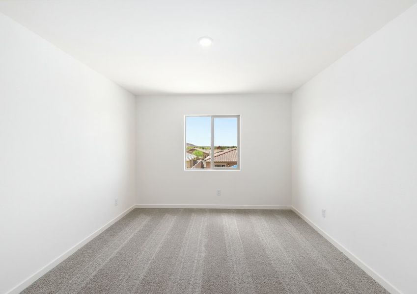 Guests and family have spacious bedrooms for relaxation