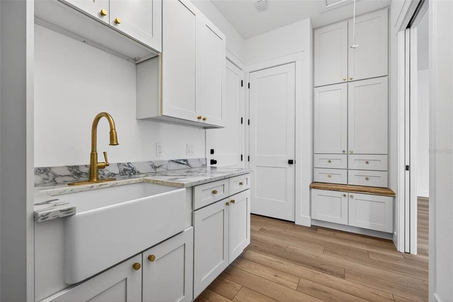 Furnished interior view inside a new home in , St. Petersburg (Image 11).