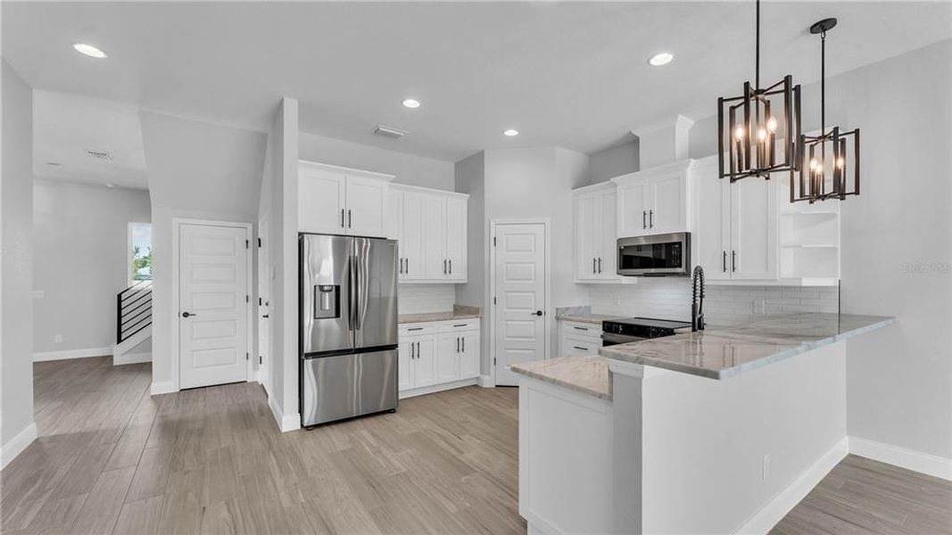 Furnished interior view inside a new home in , Lakeland (Image 17). Furnished interior view inside a new home in , Lakeland (Image 17).