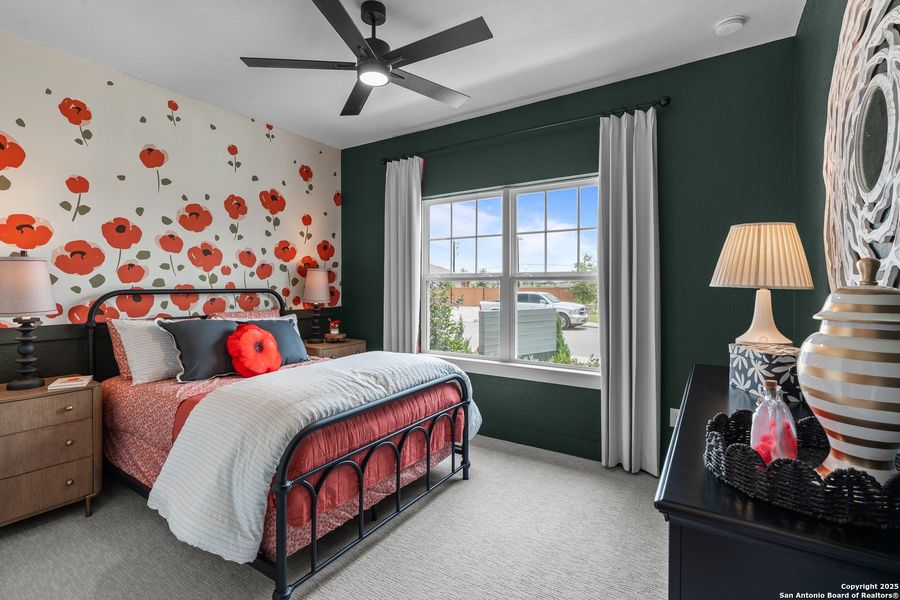 Furnished interior view inside a new home in Stillwater Ranch, San Antonio (Image 24).