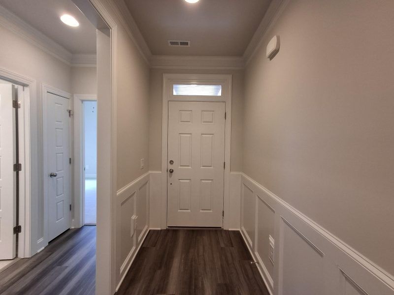 Spacious, unfurnished interior of a new home in Weybridge, Burlington (Image 28). Spacious, unfurnished interior of a new home in Weybridge, Burlington (Image 28).