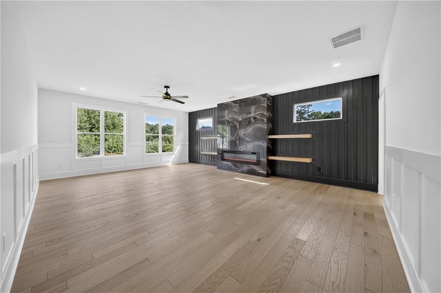 Spacious, unfurnished interior of a new home in , Loganville (Image 38). Spacious, unfurnished interior of a new home in , Loganville (Image 38).