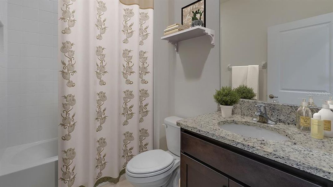 Furnished interior view inside a new home in Twisted Oaks, Wildwood (Image 7).