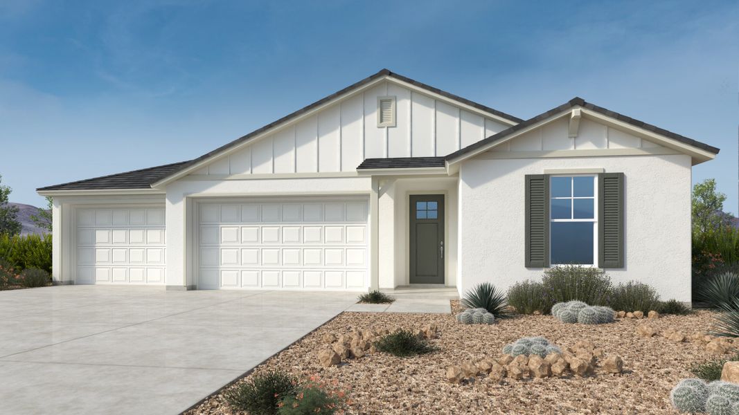 Representative exterior photo of a completed home built from the Beacon by Taylor Morrison in Combs Ranch Journey Collection, San Tan Valley, AZ (Image 5).