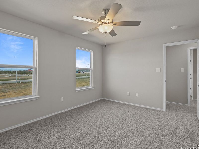 Spacious, unfurnished interior of a new home in Applewhite Meadows, San Antonio (Image 22). Spacious, unfurnished interior of a new home in Applewhite Meadows, San Antonio (Image 22).
