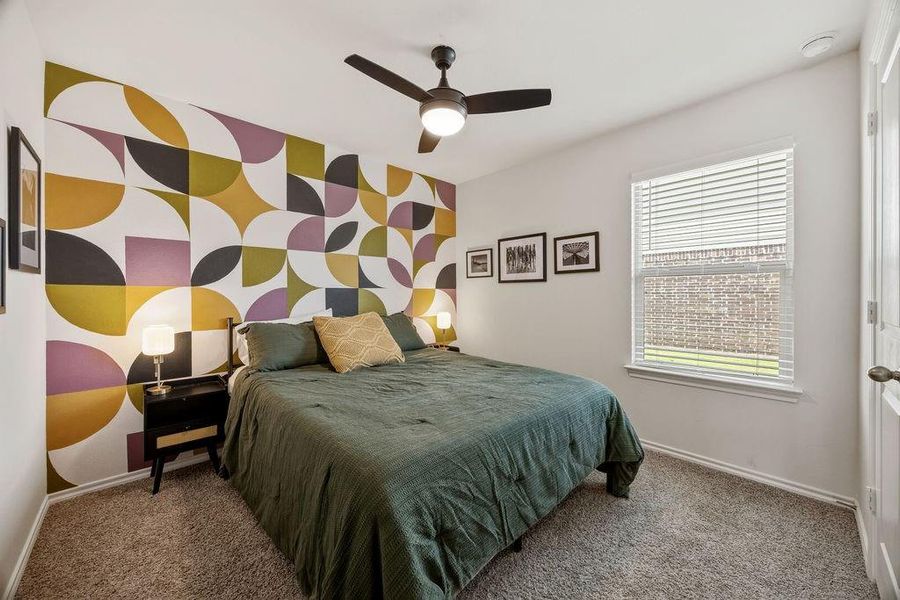 Furnished interior view inside a new home in Leonard Crossing, Leonard (Image 16).