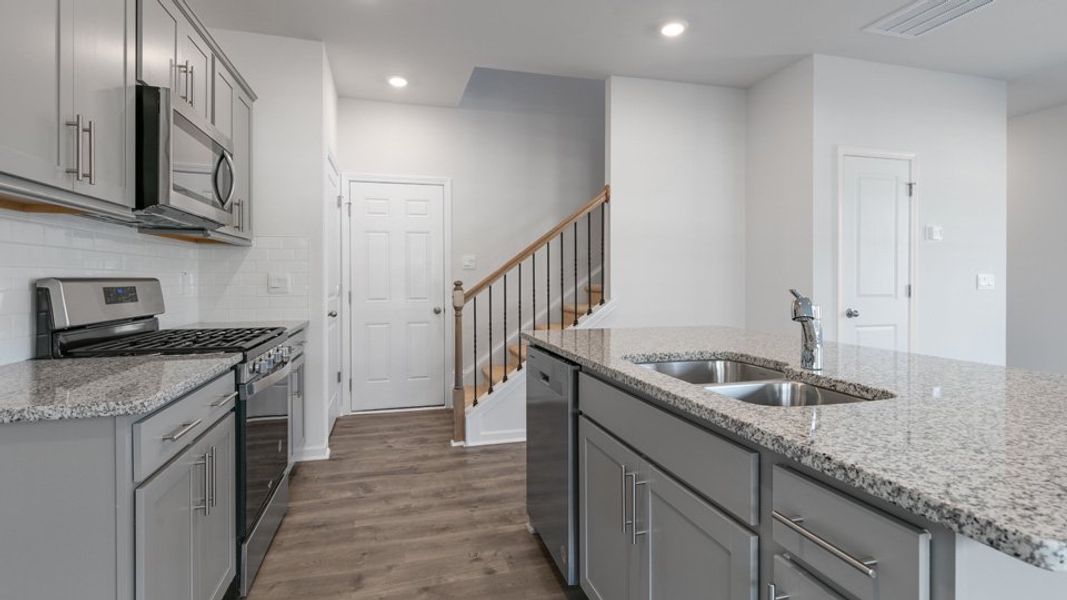 Furnished interior view inside a new home in Brightwood Farm, Whitsett (Image 7).